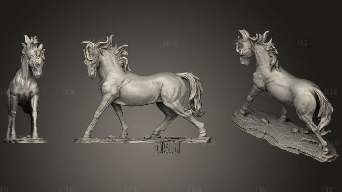 Лошадь (1) 3d stl модель для ЧПУ
